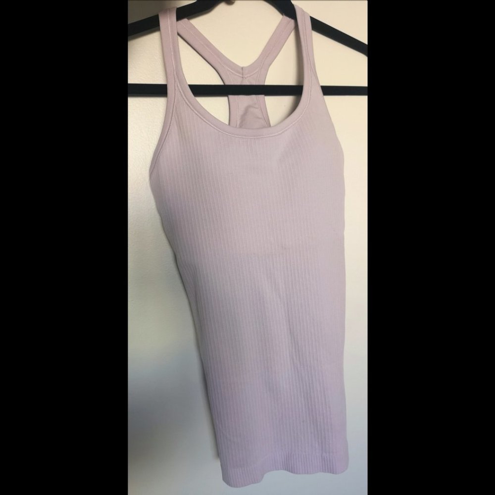 NWOT Lululemon lilac tank top, US 6 (Small)